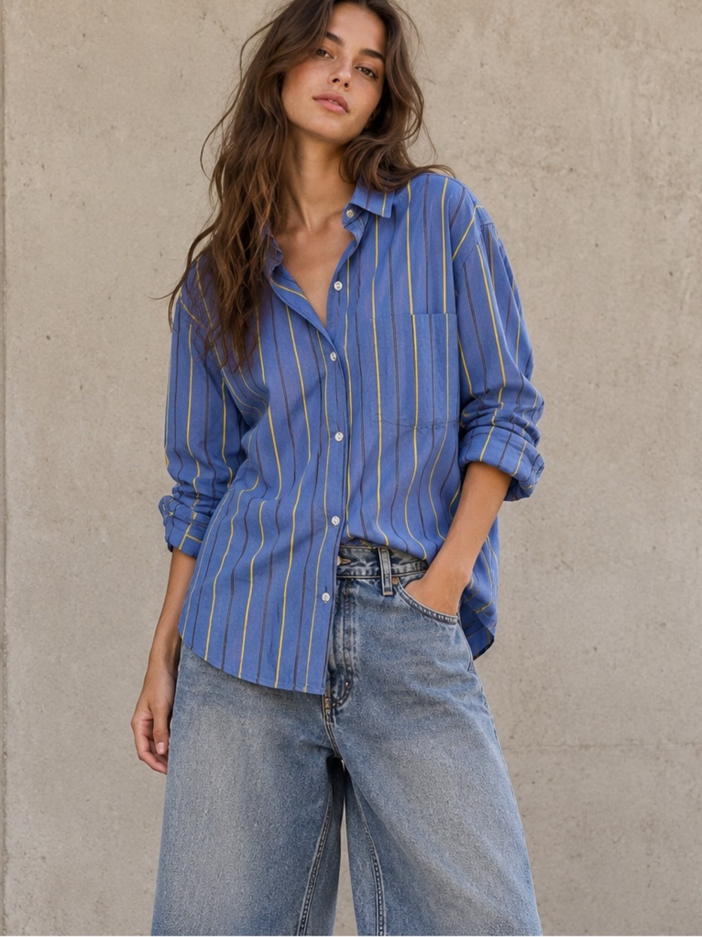 💙MAKE OFFER💙 NWT Thomas Pink Blue Yellow Stripe Button Down Salema Shirt Sz 10